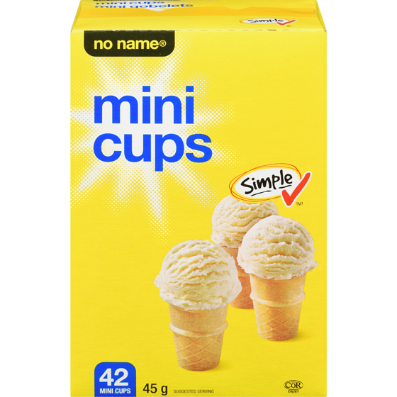 No Name Mini Cups  1 ea, $5.09/100g