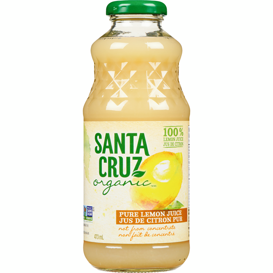 Santa Cruz Organic Pure Lemon Juice 473 ml, $2.01/100ml