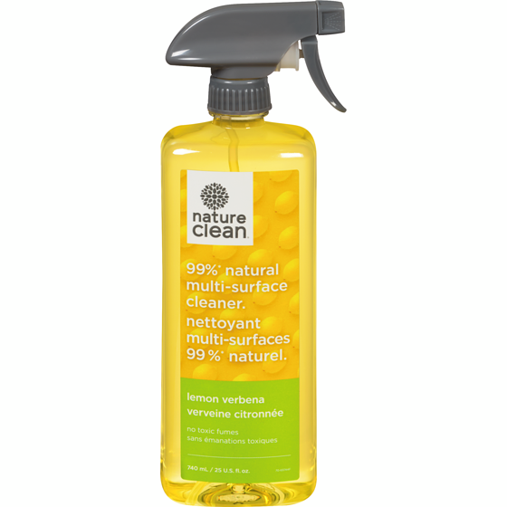 Nature Clean Nettoyant multi-surfaces, citron et verveine 740 ml, 0,71 $/100ml