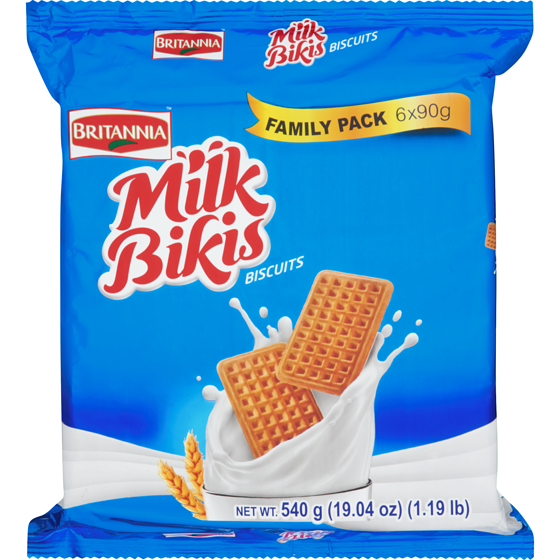 Britannia Biscuits Family Pack 540 g, $0.89/100g