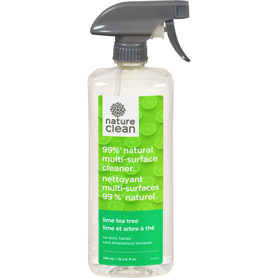 Nature Clean Nettoyant multi-surfaces, lime et arbre à thé 740 ml, 0,54 $/100ml
