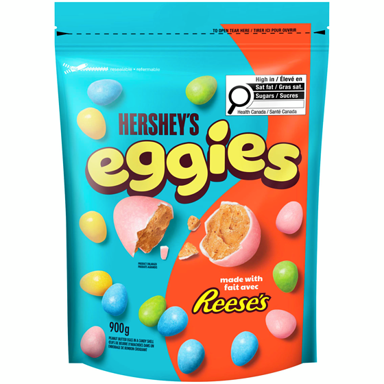 Hershey's Eggies Made With Peanut Butter 900 g, $1.67/100g