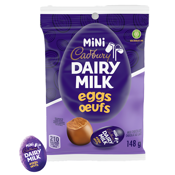 Cadbury Dairy Milk Mini Eggs Candy 148 g, $3.72/100g