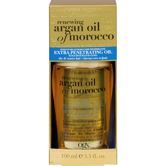 Ogx Renewing Argan Oil of Morocco Extra Penetrating Dry & Coarse Hair 100 ml, $10.00/100ml