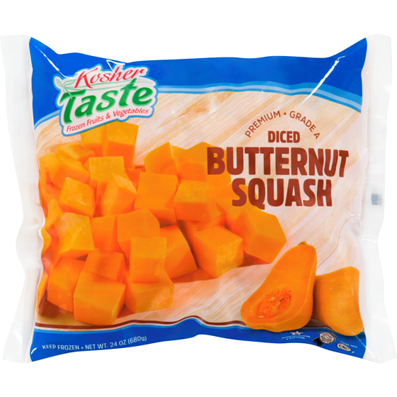 Kosher Taste Butternut Squash Diced  680 g, $1.18/100g