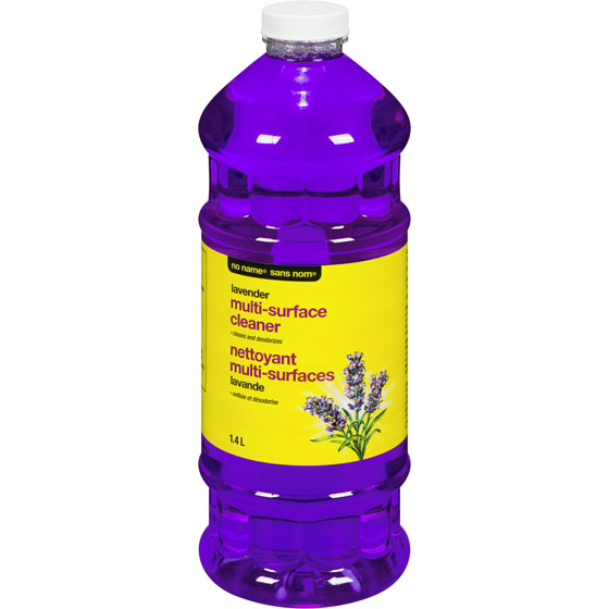No Name Lavender Multi-Surface Cleaner 1.41 l, $0.25/100ml