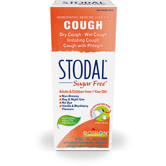 Boiron Stodal Sugar Free For Dry Or Wet Cough 200 ml, $6.50/100ml