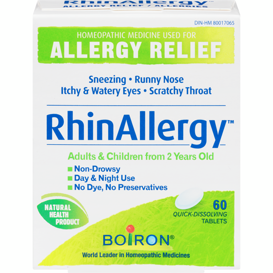Boiron Rhinallergy For Allergies 60 ea, $0.24/1ea