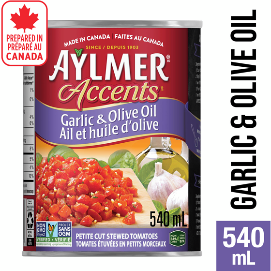 Aylmer Accents Tomatoes Garlic Oil 540 ml, $0.55/100ml