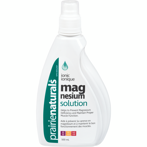 Prairienaturals Ionic Magnesium Solution 500 ml, $8.80/100ml