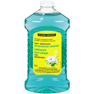Sans Nom Nett tt usage desinf frais 1.3 l, 0,27 $/100ml