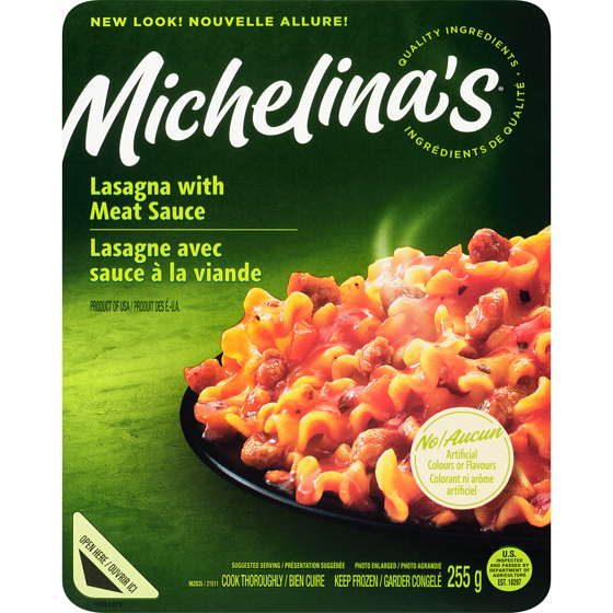 Michelina Lasagna with Meat Sauce 255 g, $0.66/100g