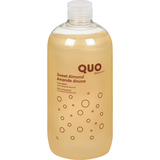 Quo Beauty Foam Bath Sweet Almond 1 l, $0.60/100ml