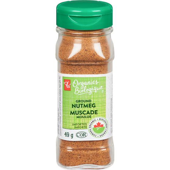 PC Biologique Muscade Moulue 49 g, 11,20 $/100g