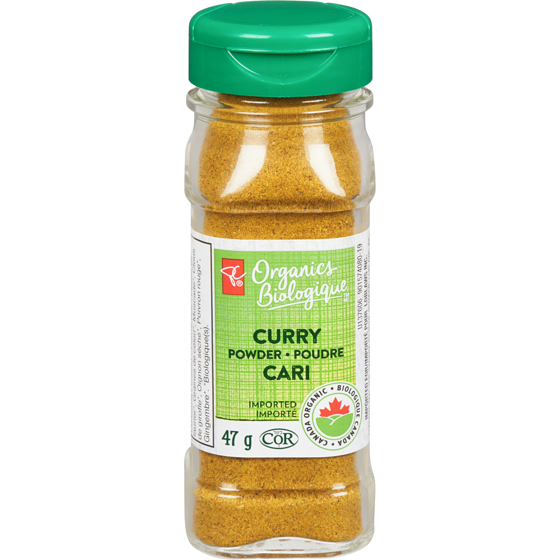 PC Biologique Poudre De Cari 47 g, 11,68 $/100g
