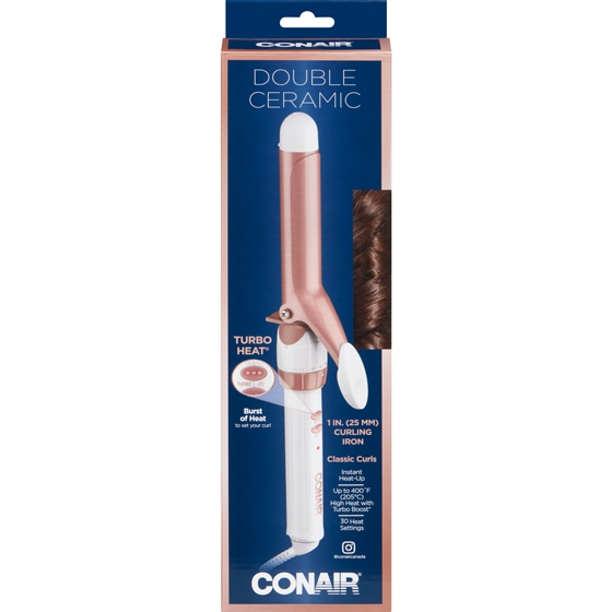 Conair Hair Curler Double Ceramic 1 ea, $34.99/1ea