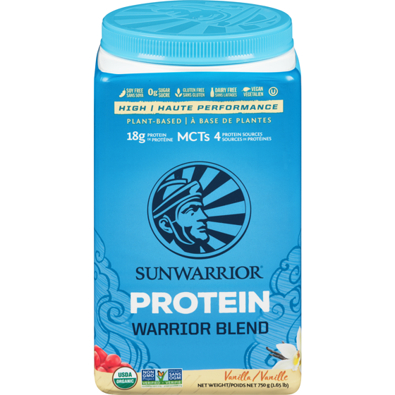 Sunwarrior Protein Warrior Blend Vanilla 750 g, $7.47/100g