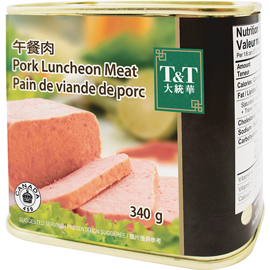 T&T Viandes froides Pork 340 g, 1,61 $/100g