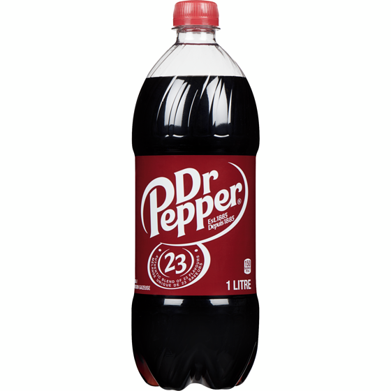 Dr Pepper Boissons gazeuses 1 l, 0,20 $/100ml