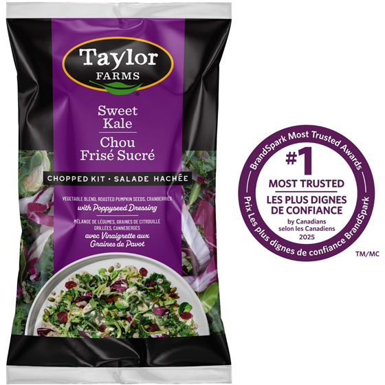 Taylor Farms Sweet Kale Chopped Salad Kit 0.34 kg, $2.06/100g