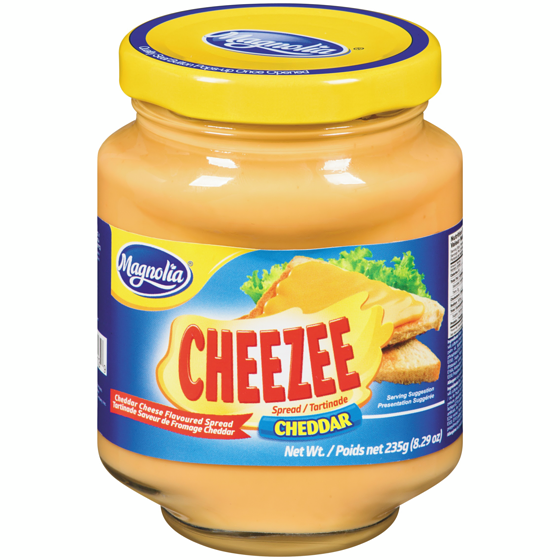 Magnolia Cheezee Spread Cheddar 235 g, $2.55/100g