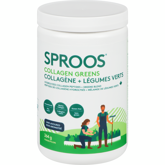 SPROOS Collagen Greens 264 g, $14.77/100g