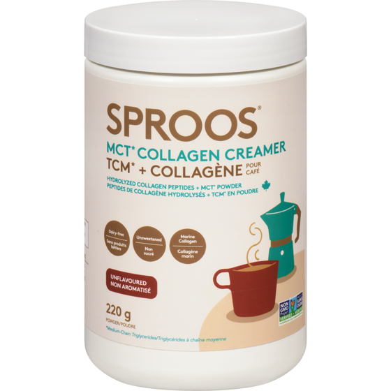 SPROOS Crème à café au collagène TCM 220 g, 11,81 $/100g