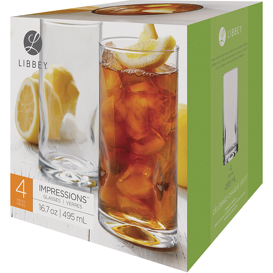 Libbey Libb Ens Verres Impressions 1 ea, 10,00 $/1ch