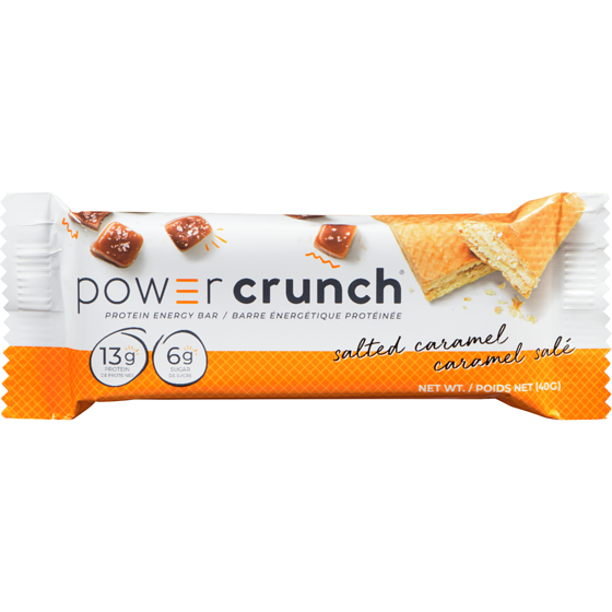 Power Crunch Protein Bar Salted Caramel 40 g, $6.98/100g