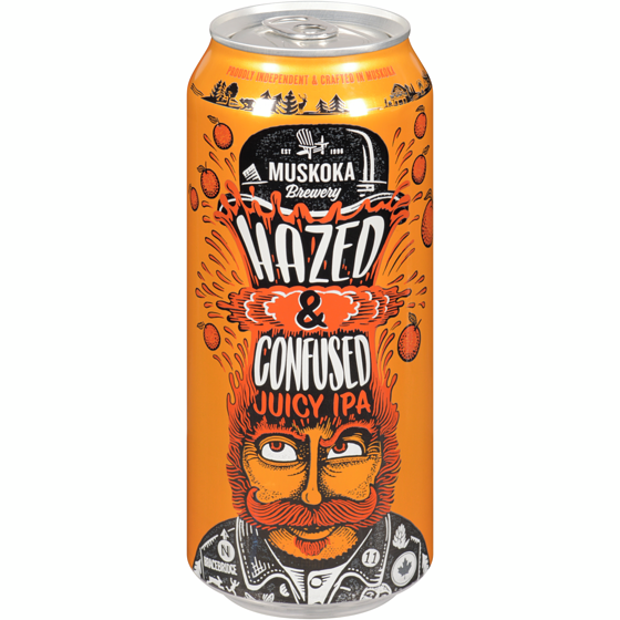 Muskoka Brewery Hazed & Confused IPA (ID required at pick-up) 473 ml, $0.92/100ml