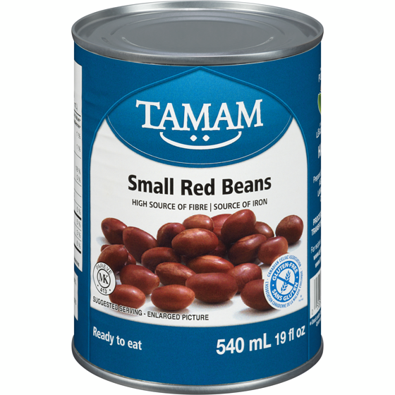 Tamam Small Red Beans 540 ml, $0.32/100ml