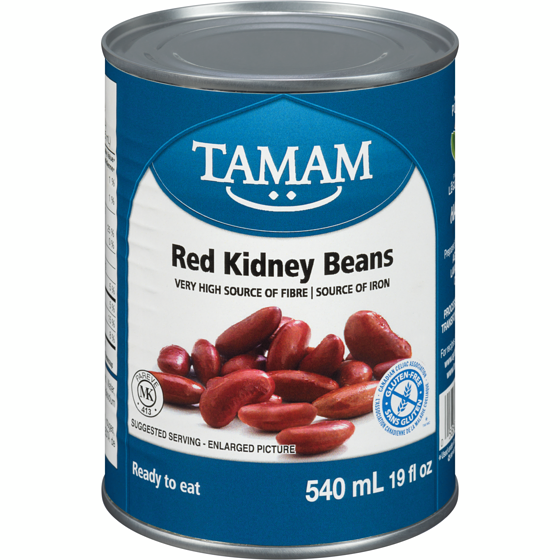 Tamam Red Kidney Beans 540 ml, $0.28/100ml