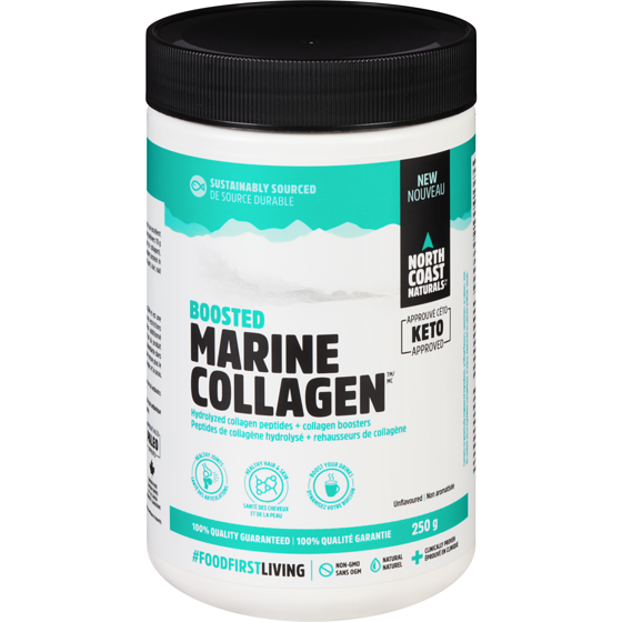 North Coast Naturals Boosted Marine Collagen     250 g, $16.00/100g
