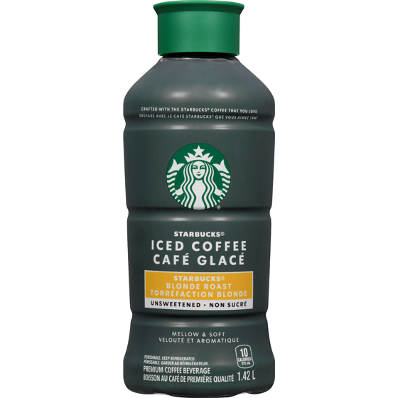 Starbucks Café glacé torréfié blonde 1.42 l, 0,60 $/100ml