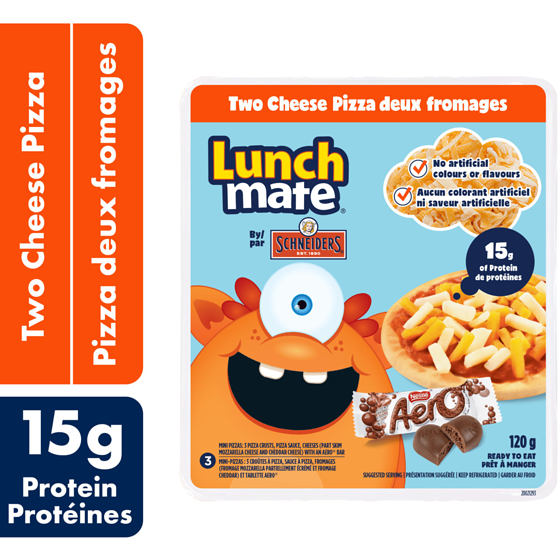 Schneiders Trousse-repas pizza aux deux fromages 120 g, 1,67 $/100g