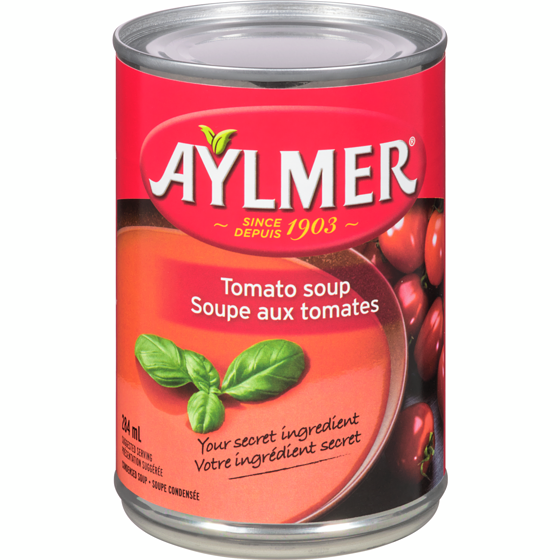 Aylmer Condensed Soup Tomato 284 ml, $0.49/100ml