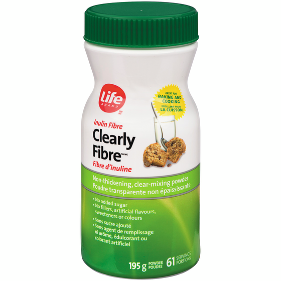 Life Brand Unflavoured Clearly Inulin Fibre 195 g, $5.12/100g