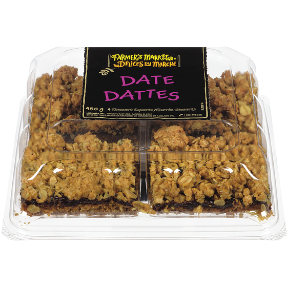 Farmer's Market Date Square 450 g, $1.78/100g