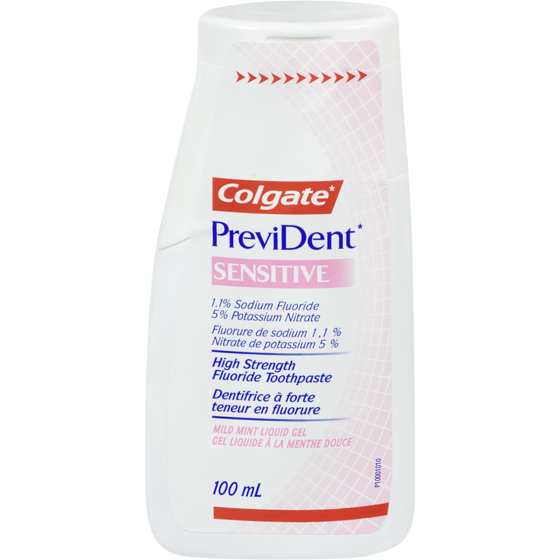 Colgate PreviDent Sensitive Mild Mint Liquid Gel High Strength Fluoride Toothpaste 100 ml 100 ml, $17.99/100ml