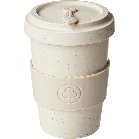 President's Choice Bamboo Fibre Travel Mug-Cream 1 ea, $10.00/1ea