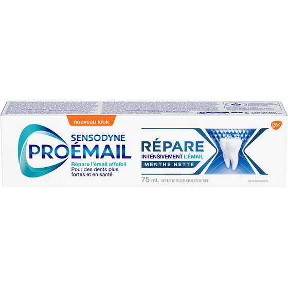Sensodyne Répare Intensivement L’Émail Menthe Nette (Dentifrice) 75 ml, 11,99 $/100ml