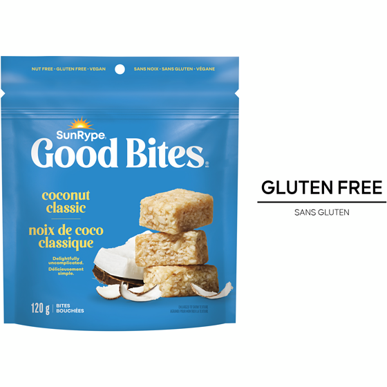 SunRype Bouchées de noix de coco classiques Good Bites 120 g, 4,58 $/100g