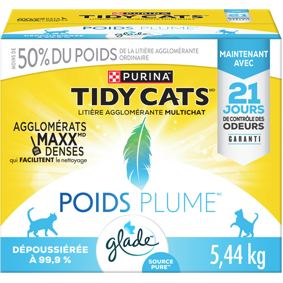 Purina Tidy Cats poids plume litière pour chats 5.44 kg