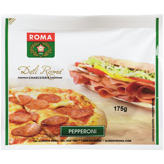 Roma Pepperoni 88 175 g, 2,86 $/100g
