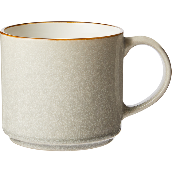 le Choix du Président Grande tasse mouchetée – Gris clair  1 ea, 6,00 $/1ch