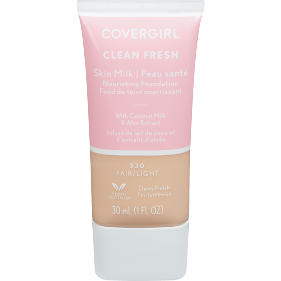 Cover Girl Clean Fresh Skin Milk Nourishing Foundation Fair- Light 30 ml, $43.30/100ml