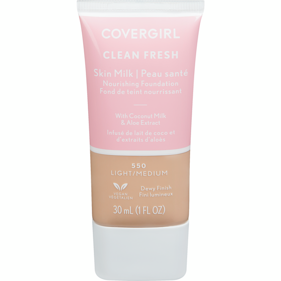 Cover Girl Clean Fresh Skin Milk Nourishing Foundation Light Medium 30 ml, $43.30/100ml