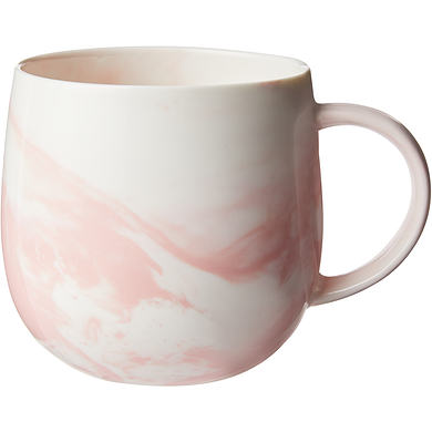 Life at Home Grande tasse marbrée – Rose 1 ea, 6,00 $/1ch