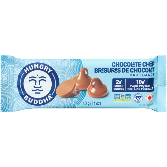 Hungry Buddha Keto Bar, Chocolate Chip 40 g, $8.73/100g