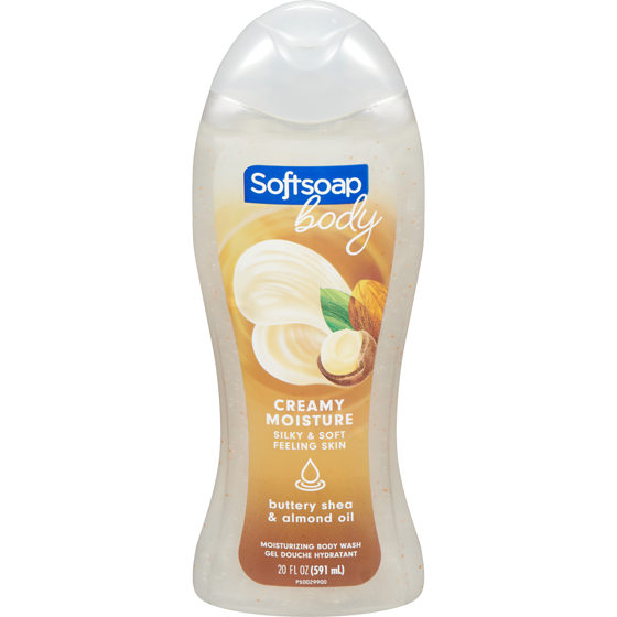 Softsoap Pompe de gel douche hydratant Body Buttery Shea and Almond Oil 591 ml, 1,01 $/100ml